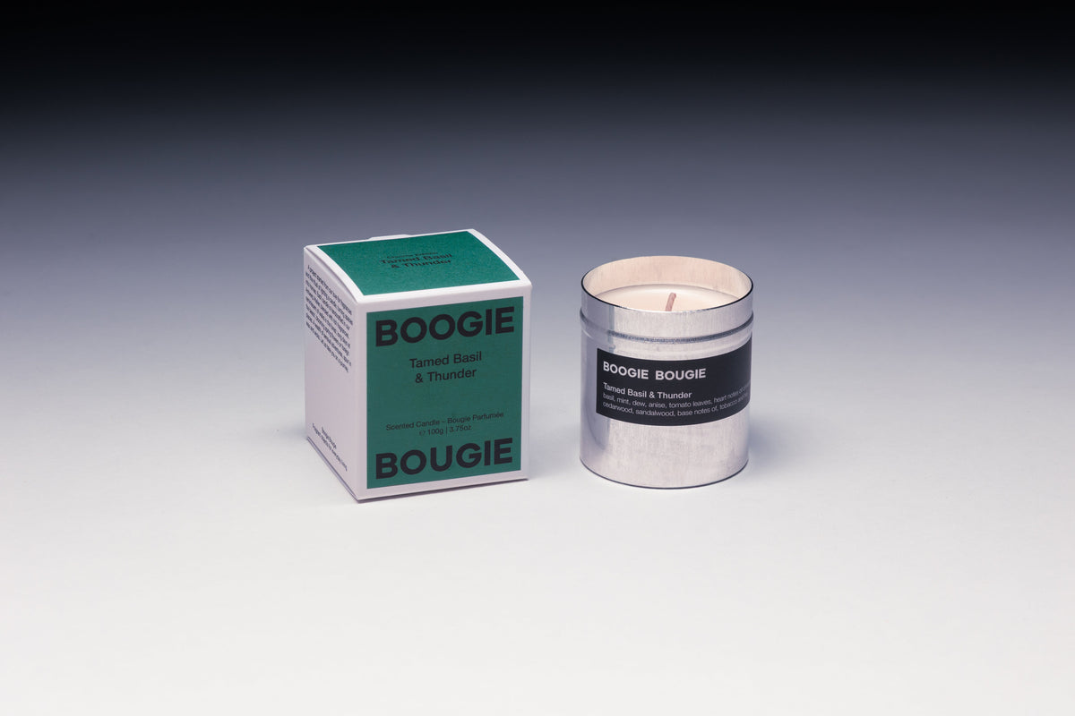 Boogie Bougie — Tamed Basil & Thunder | Chrome 100gr
