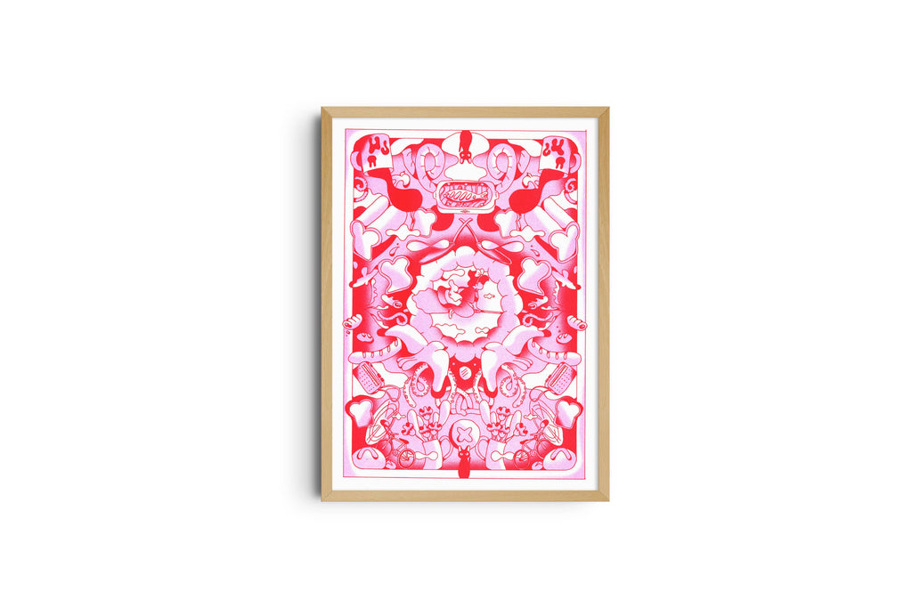 Risoposter Kiki de kleine heks uit de Miyazaki-collectie van KIBLIND Atelier