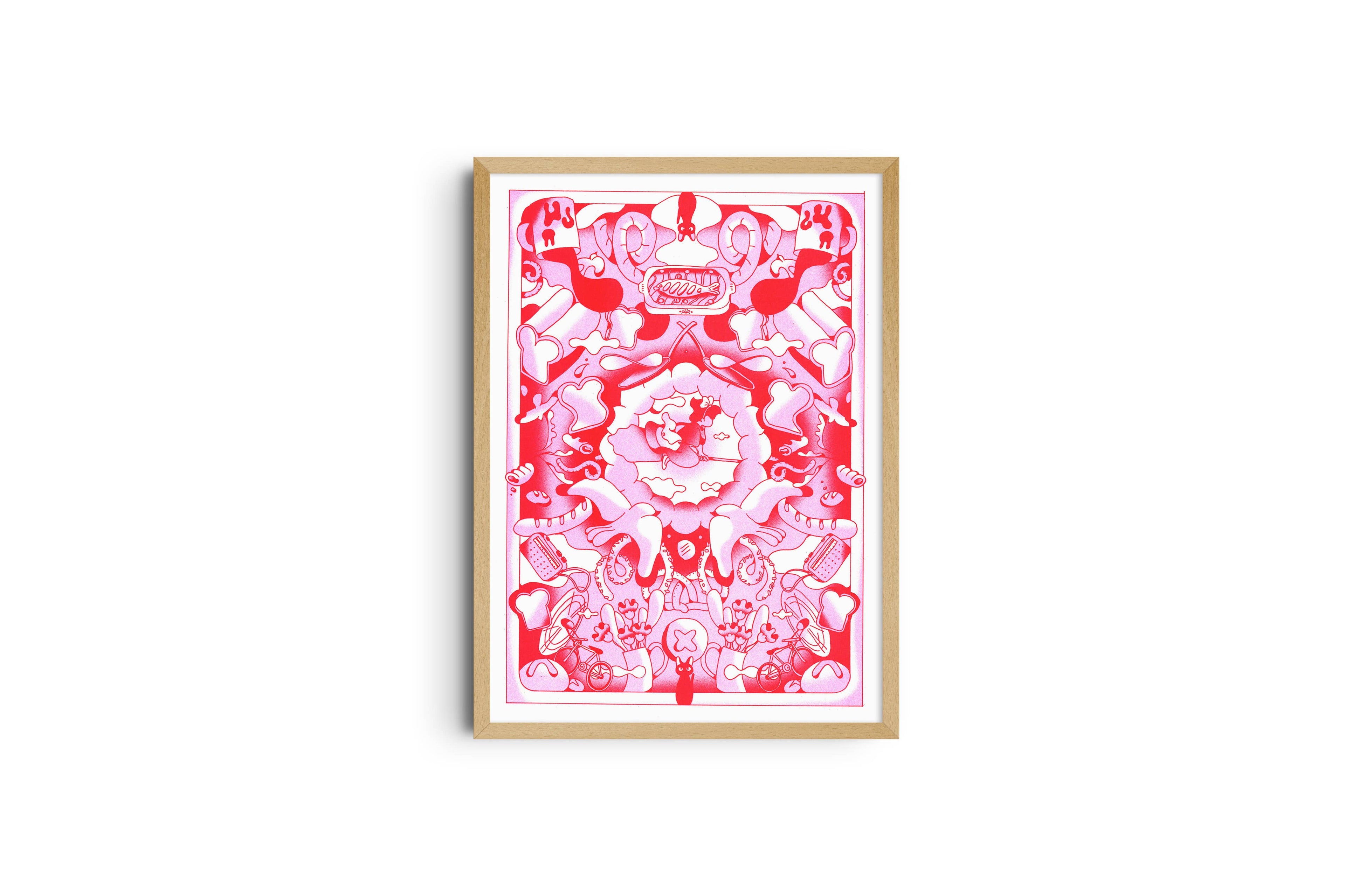 Risoposter Kiki de kleine heks uit de Miyazaki-collectie van KIBLIND Atelier