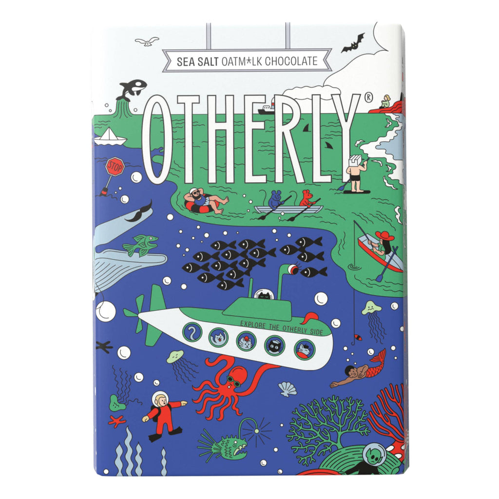 Otherly Sea Salt Oatm*lk vegan chocoladereep van 120 g