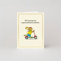 Verantwoordelijkheden - Goudfolie - Mini-kaart door Richard Scarry