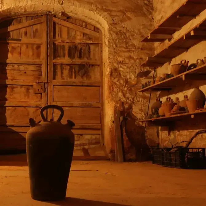 Traditionele kandelaar.