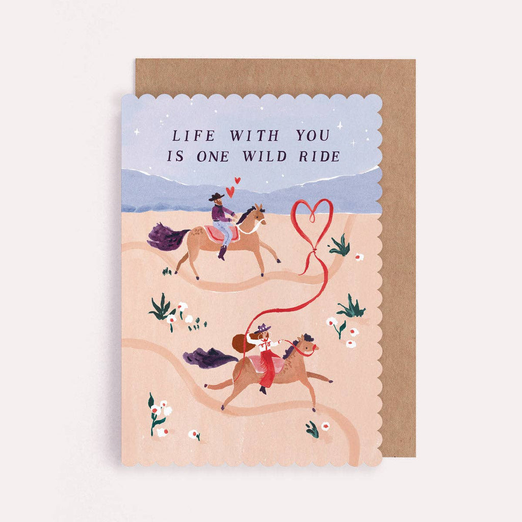 Wilde Rit Liefdeskaart | Jubileumkaarten | Valentijnskaarten