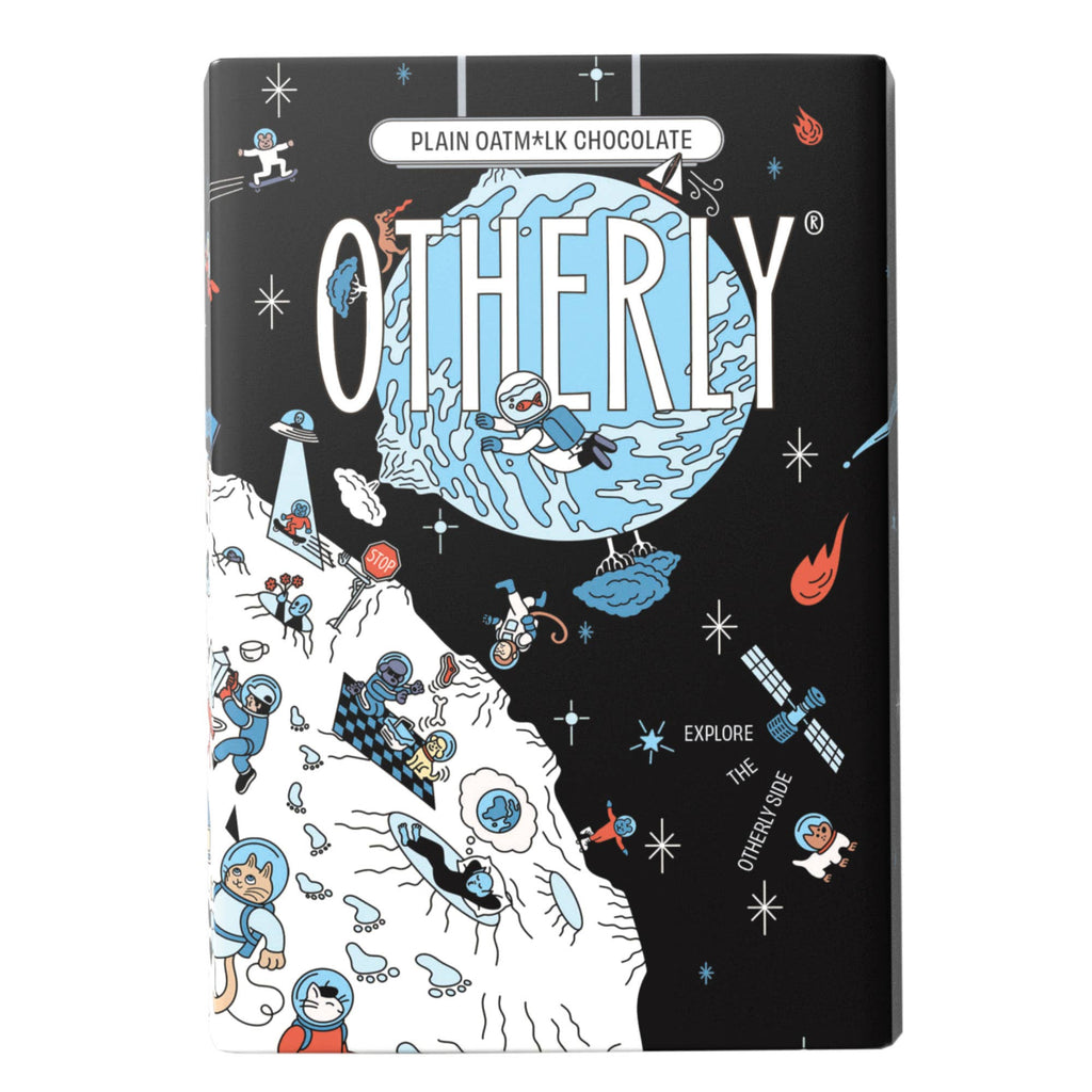 Otherly Plain Oatm*lk vegan chocoladereep van 120 g