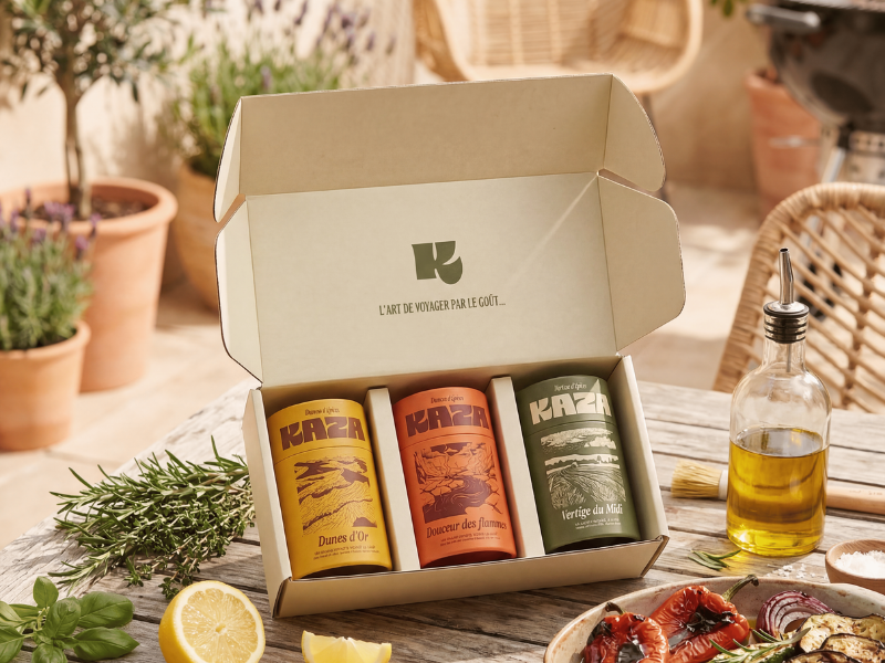 Maison KAZA Coffret Explorateur met 3 kruidenmengelingen