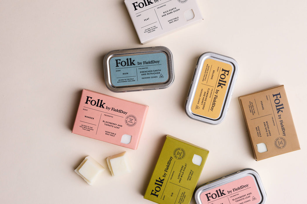 Forage Folk Blik met Wierookkegels