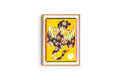 Risografieposter 'Sing' van Lou Benesch, gedrukt door KIBLIND Atelier