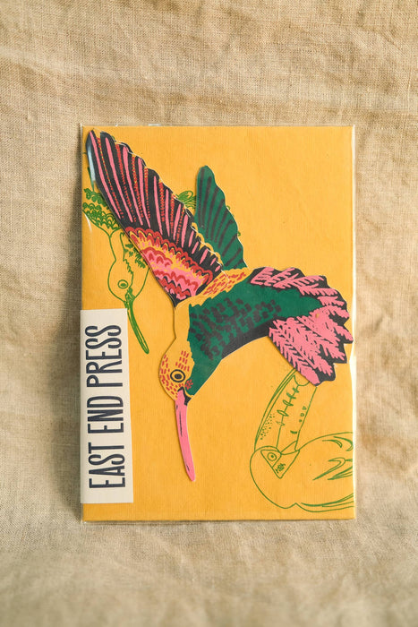 Hummingbird greeting card