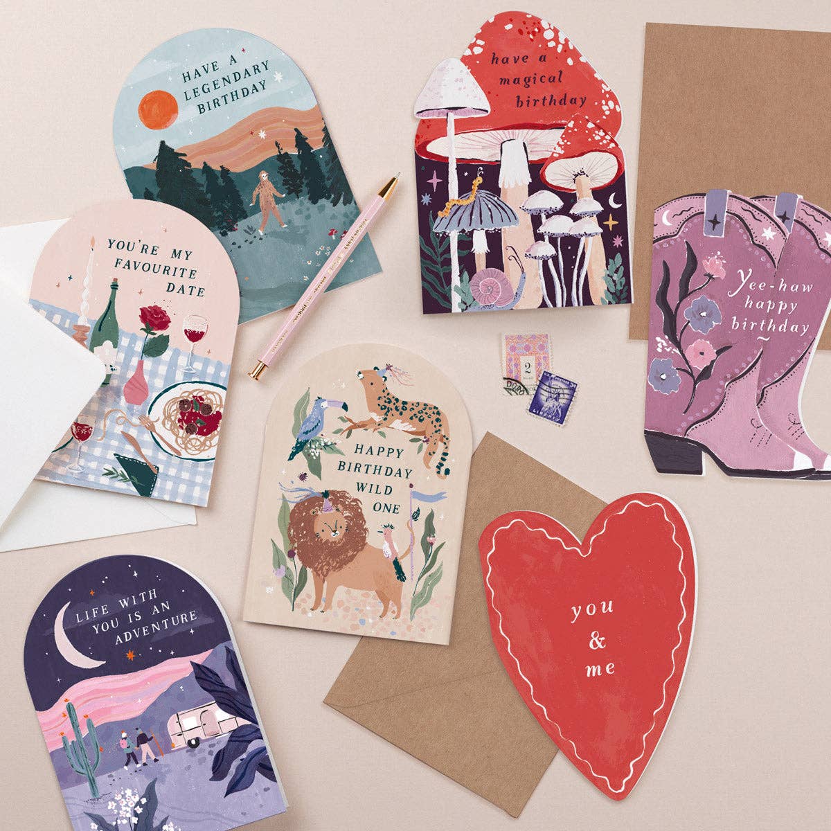 Jij & Ik Hart Kaart | Jubileumkaarten | Valentijnskaarten