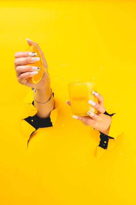 Citrus - Kaars met etherische olie en soja van 8 oz