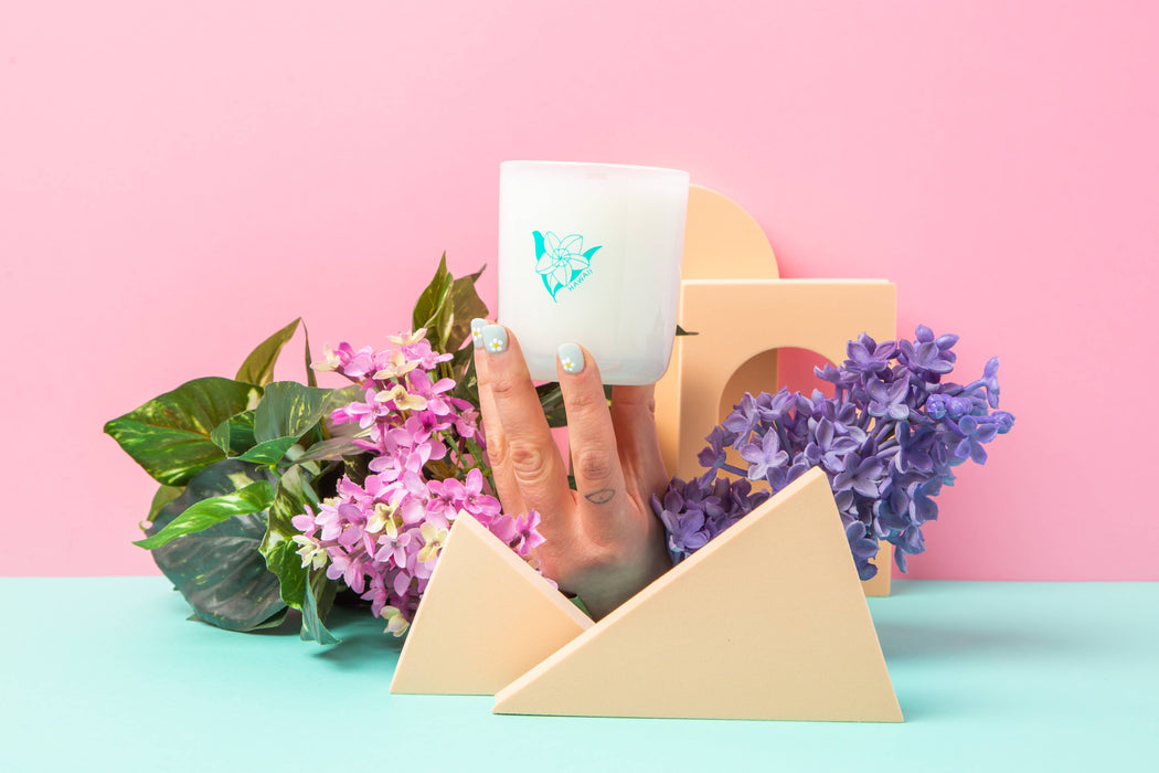 Hawaï - Plumeria & Lilac Coconut Soy kaars van 8 oz