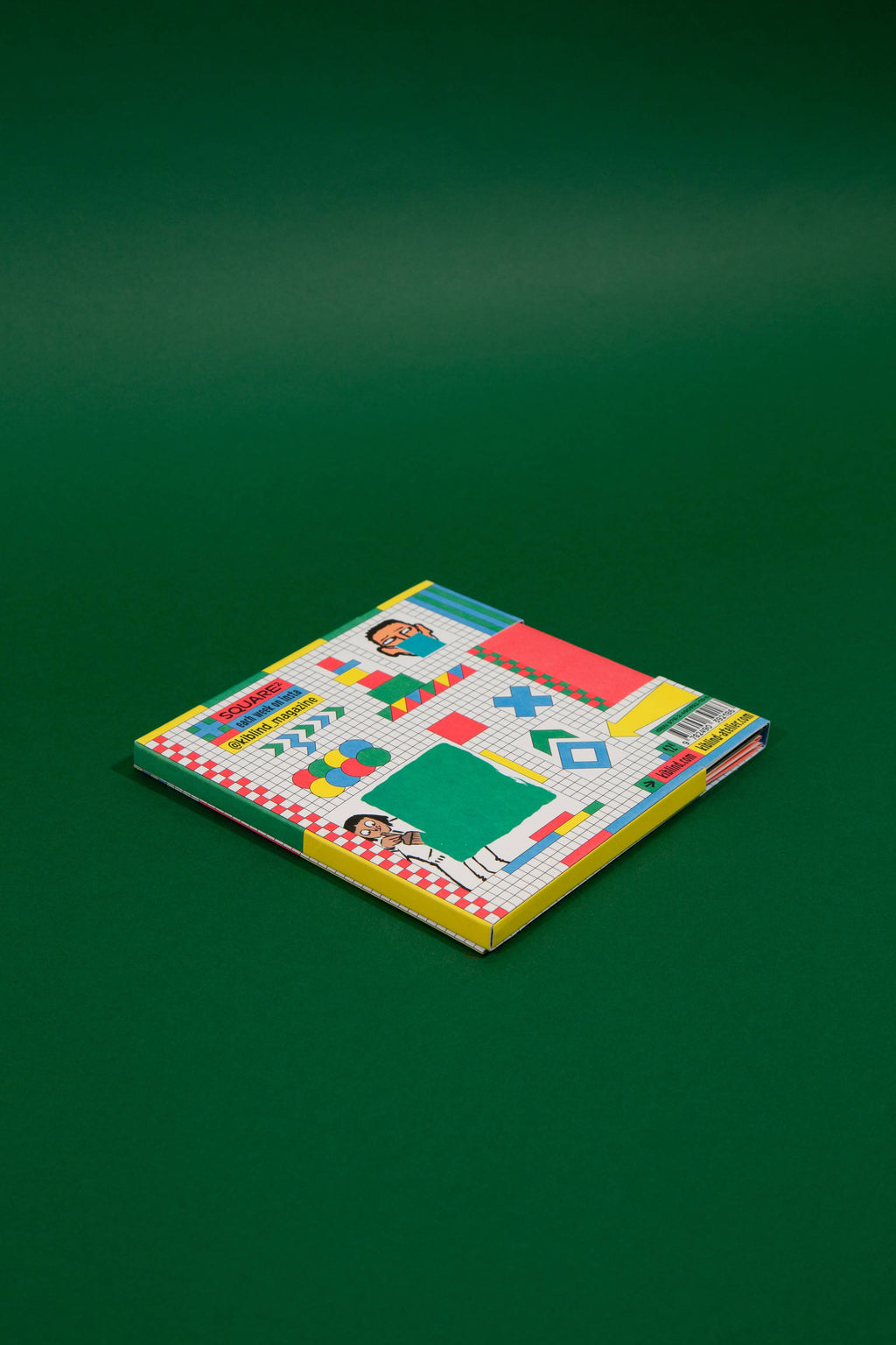 SQUARE² etui van Jean Jullien, detail van de print