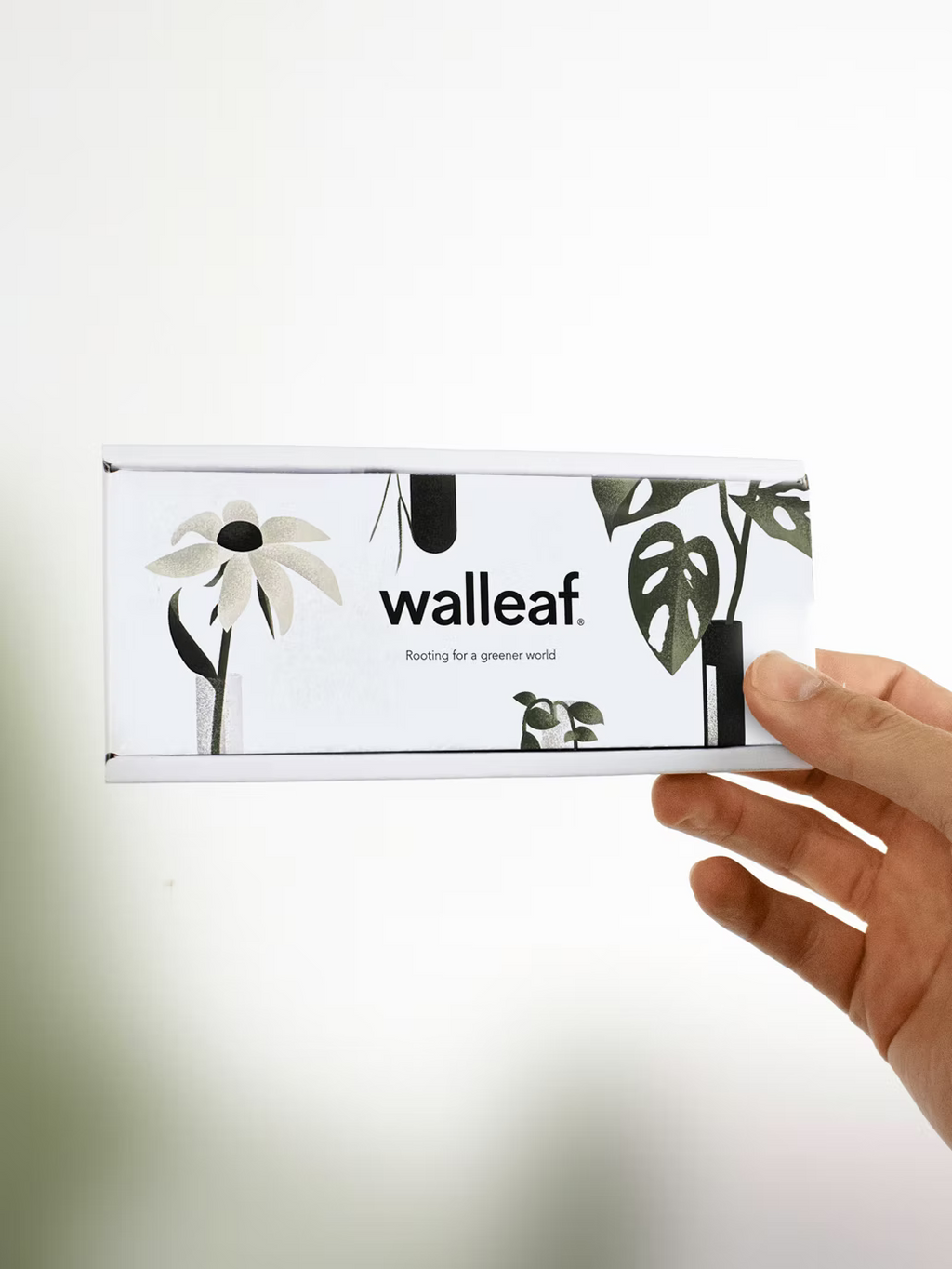 Walleaf Small — Magnetische muurvaasje voor stekjes of bloemen