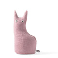 Wollen deurstopper The Curious – Roze