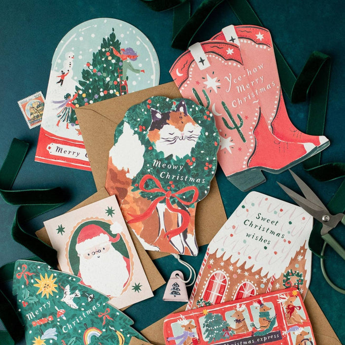 Peperkoekhuisje Kerstkaart | Feestdagenkaarten | Kerstmis