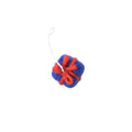 Wollen hangertje cadeautje – Blauw-rood