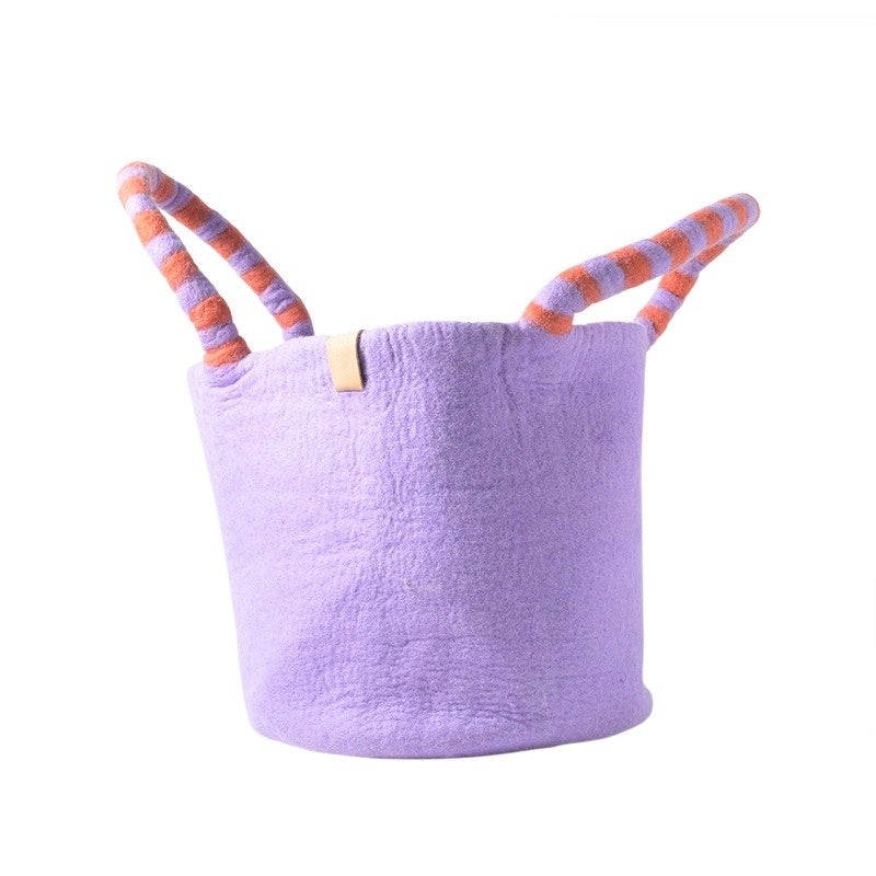 Wollen mand groot – Lila