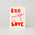 Grote Liefde minikaartjes | Neon liefdeskaarten | mini-wenskaarten