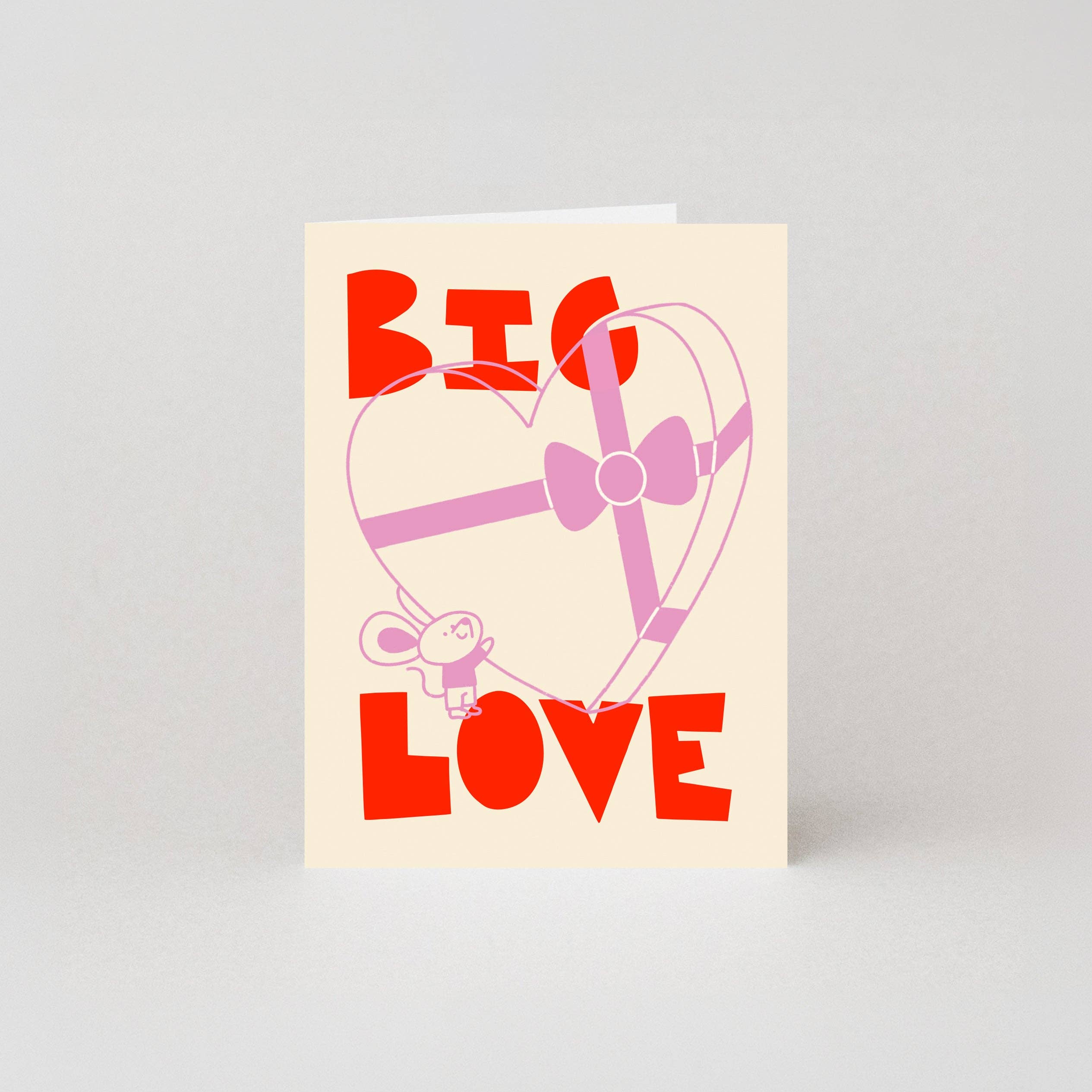Grote Liefde minikaartjes | Neon liefdeskaarten | mini-wenskaarten