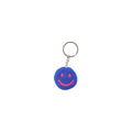 Wollen sleutelhanger Smiley – Felblauw