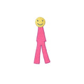 Wollen boekenlegger The Happy – Cerise