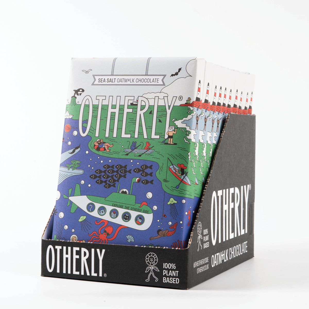 Verpakking Otherly Sea Salt Oatm*lk chocolade, achterzijde