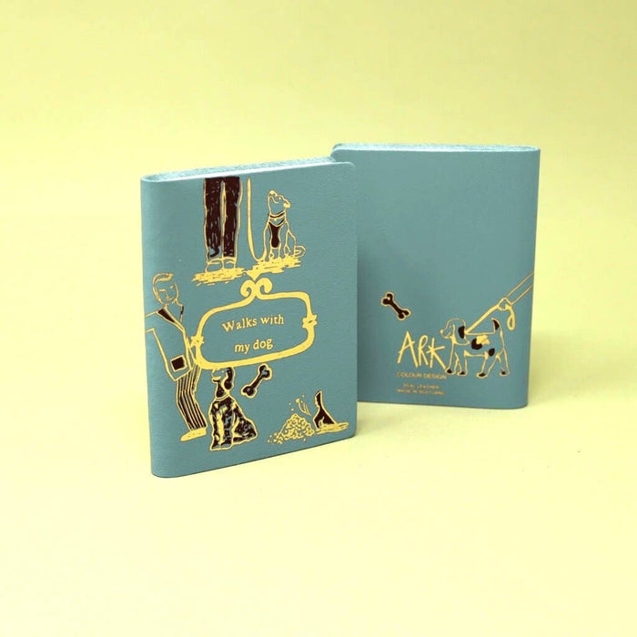 Geïllustreerd leren midi-dagboek