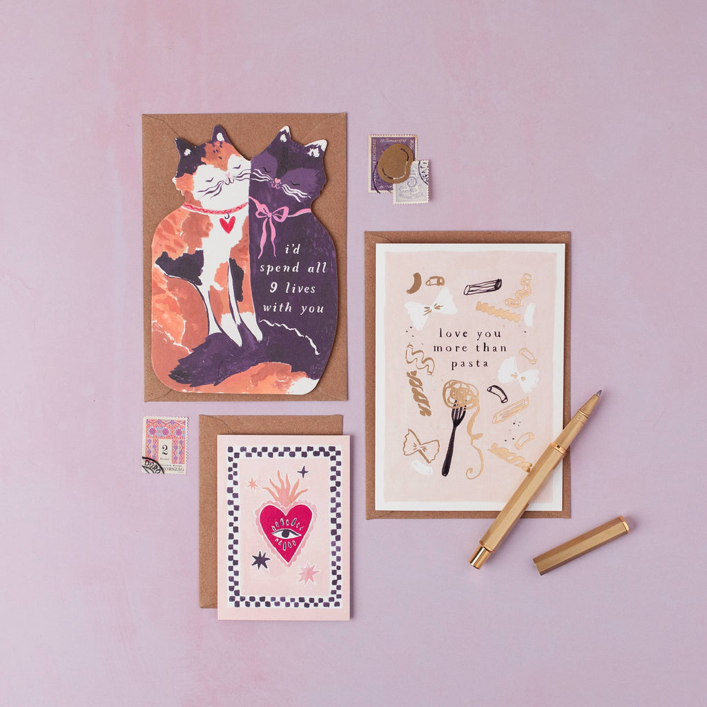 Sacred Heart Mini Love Card | Mini-wenskaart | Minikaart