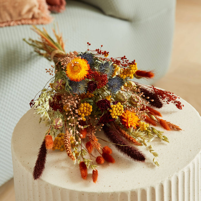 Dried Flowers -  Field Bouquet Harvest Sunset