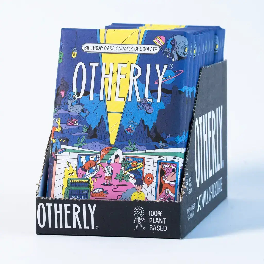 Otherly - Birthday Cake Oatm*lk chocoladereep - 120g - vegan