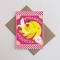 Hartelijk bedankt | Bedankkaart | Dankbaarheid, banaan