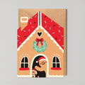 Peperkoekhuis Kaarten | Uitgestanste Kerstgroetkaarten
