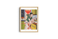 Risografieposter 'Midnight Snacks' van Sunny Wu, gedrukt door KIBLIND Atelier