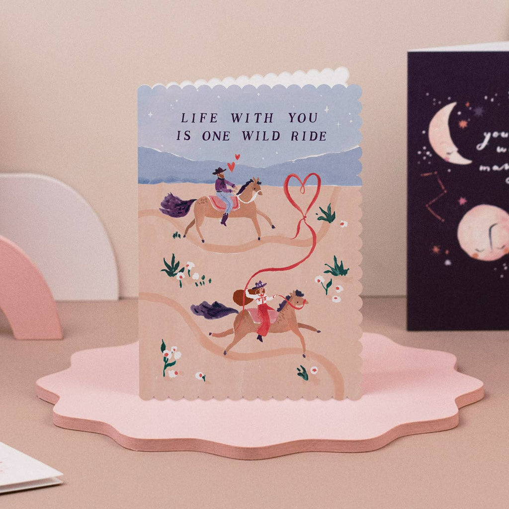 Wilde Rit Liefdeskaart | Jubileumkaarten | Valentijnskaarten