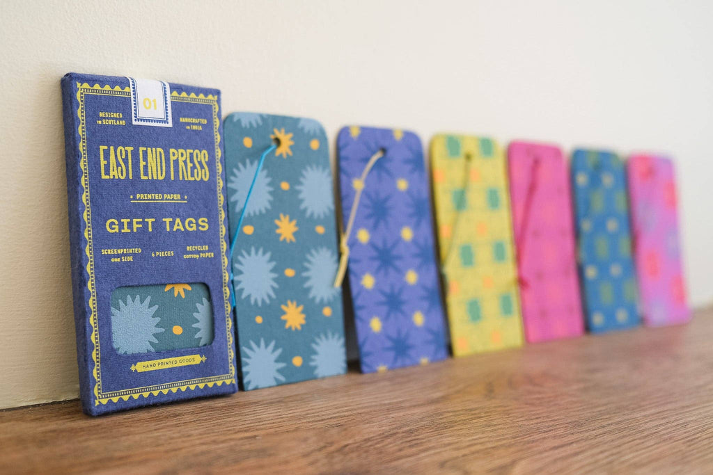 Feestelijk gebruik van de cadeaulabels