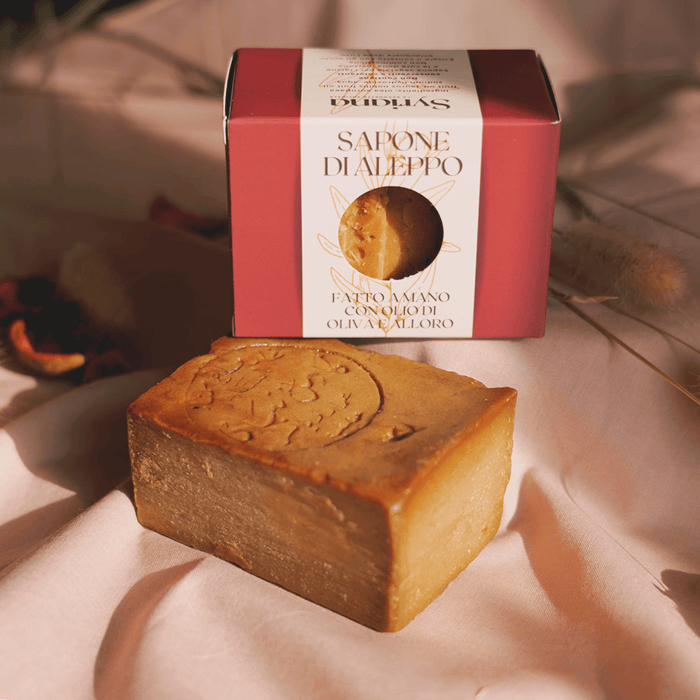 Mozaïek van Tradities: Aleppo Zeep met 1-20% Premium Laurier