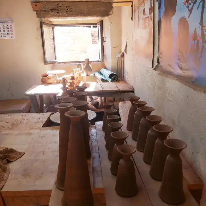 Traditionele kandelaar.