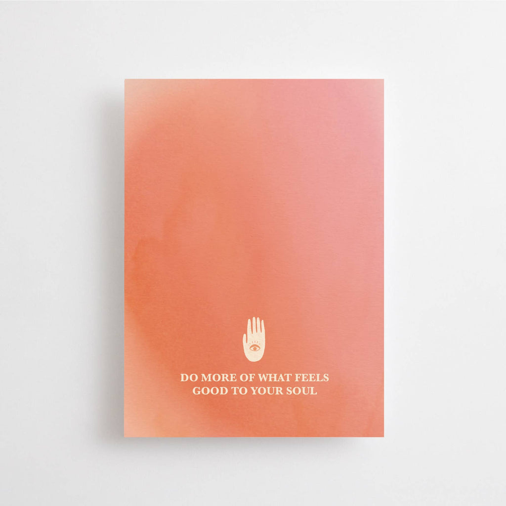 DO WHAT FEELS GOOD FOR YOUR SOUL - 2. CHAKRA CARD - SACRAL