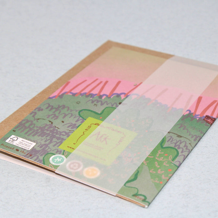 Naked Gardener A6 wenskaart