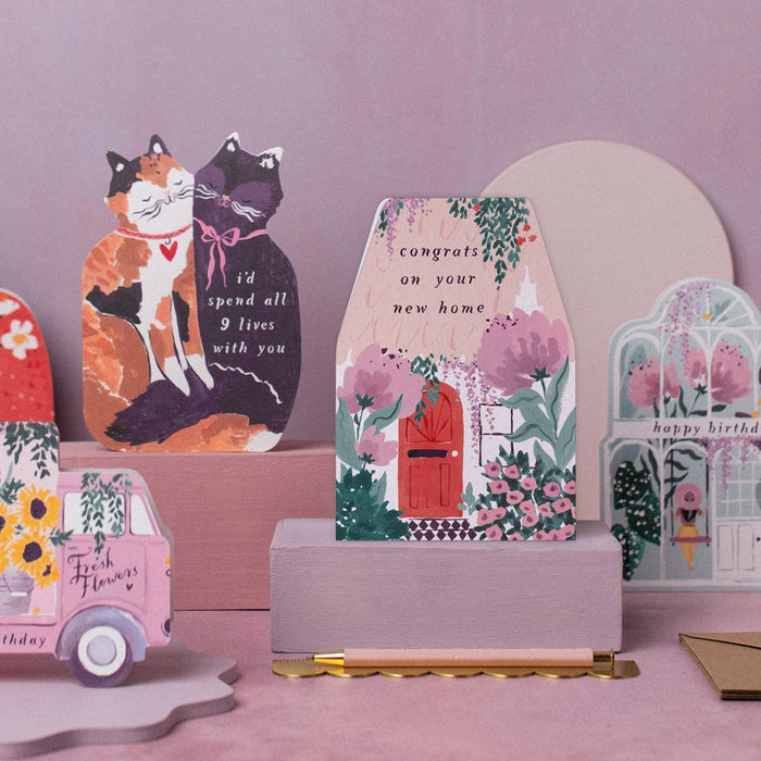 Nieuwe Woning Kaart | Nieuwe Huis Kaart | Housewarming Kaarten