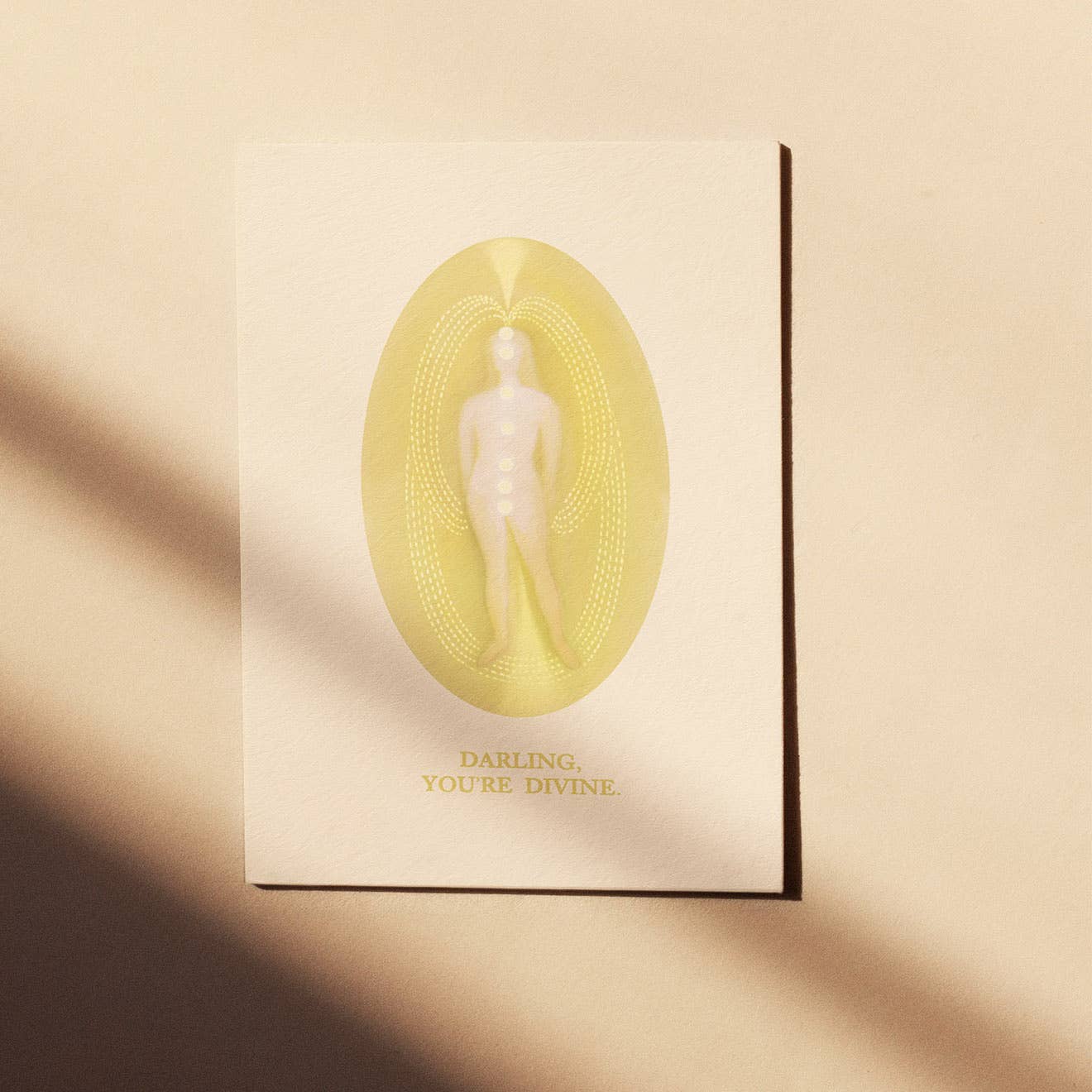 DEAR, YOU ARE DIVINE - CARD - AURA - BODY - CHAKRA