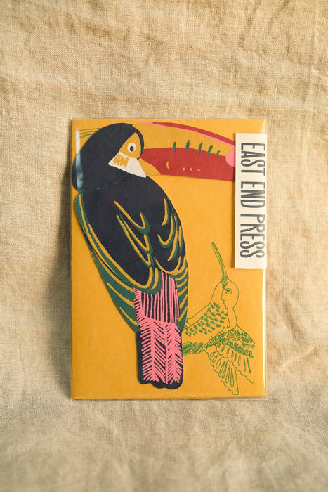 Toucan greeting card