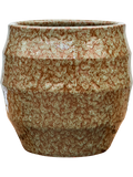 Samba Reactive plantenpot in Sage Green op neutrale achtergrond