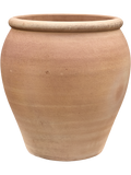 Terra Antica Genova plantenpot in Chalk White op neutrale achtergrond