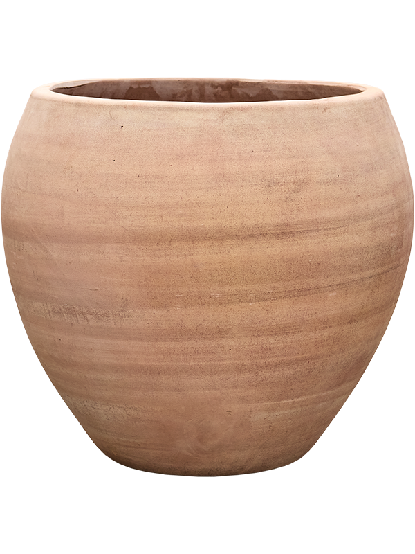 Terra Moderna Siena plantenpot in Chalk White op neutrale achtergrond