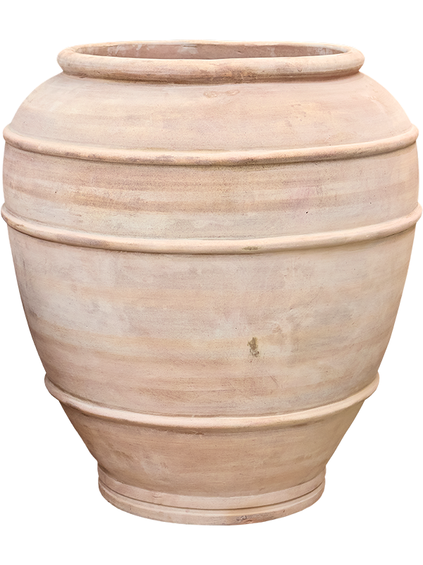 Terra Antica Firenze plantenpot in Chalk White op neutrale achtergrond