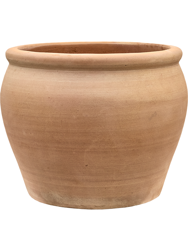 Terra Antica Roma plantenpot in Chalk White op neutrale achtergrond