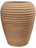 Terra Antica Verona plantenpot in Chalk White op neutrale achtergrond