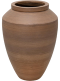 The Vessel Dafni M plantenpot in Root Brown op neutrale achtergrond