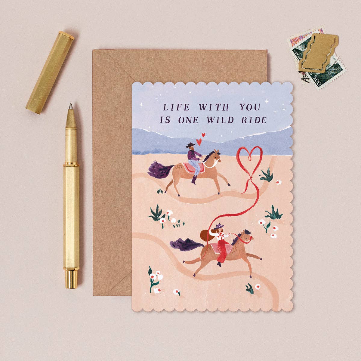 Wilde Rit Liefdeskaart | Jubileumkaarten | Valentijnskaarten